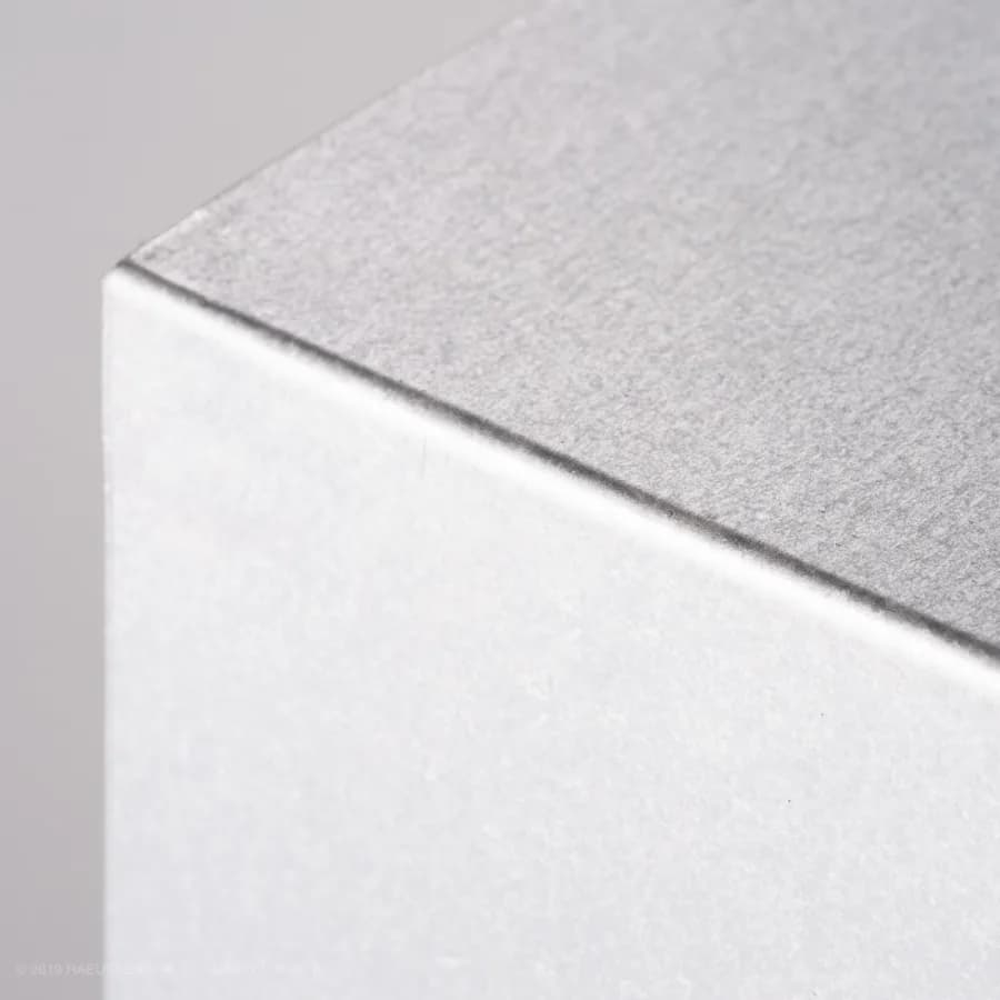 SMOKI Material: aluminiertes Stahlblech